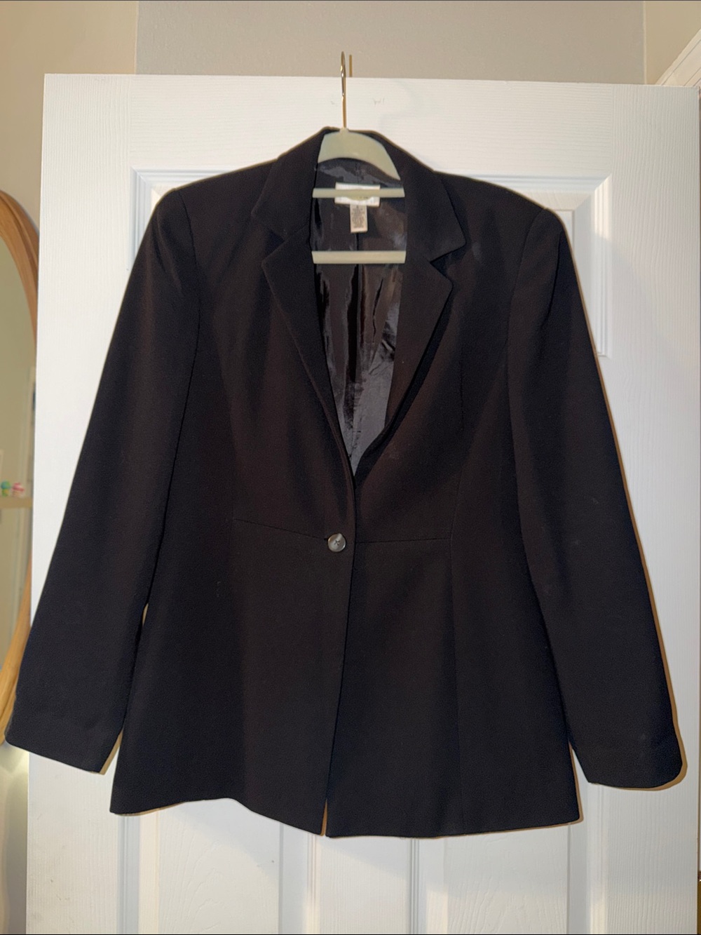 Talbots Black Single-Button Women's Blazer